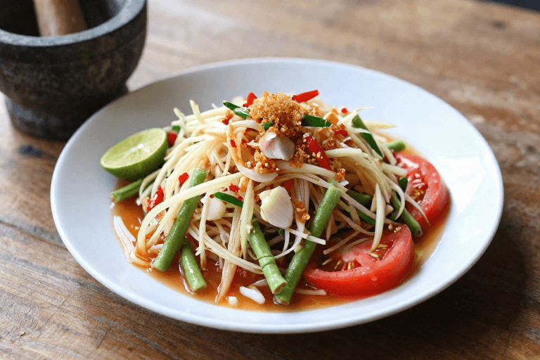 Som Tam Green Papaya Salad