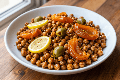 Chickpea and Apricot Tagine