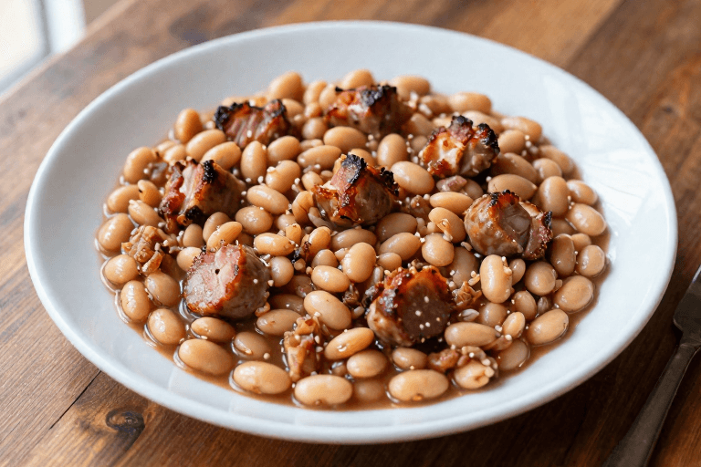 White Bean and Sausage Cassoulet