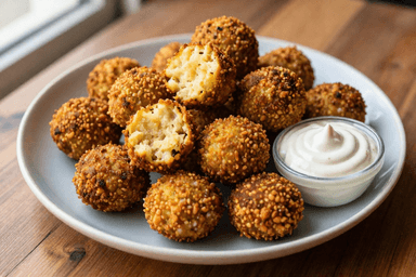 Falafel Pita with Tahini Sauce
