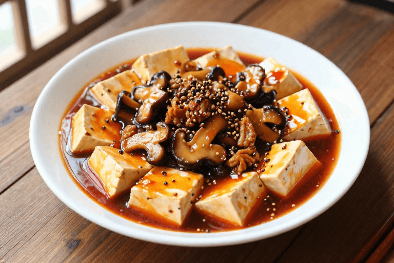 Vegetarian Mapo Tofu