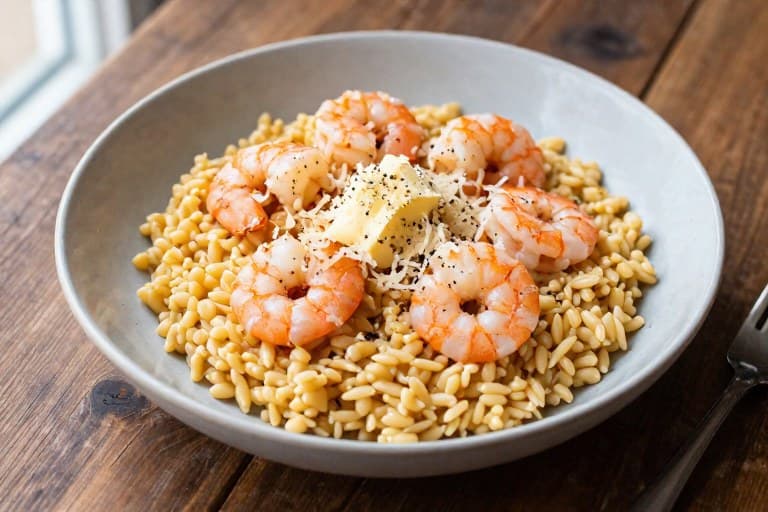 Stick of Butter Shrimp and Orzo