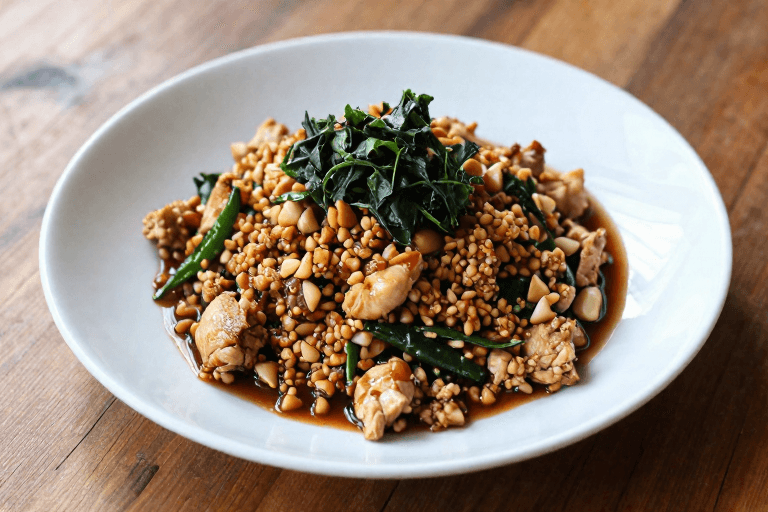 Thai Basil Chicken Stir-Fry