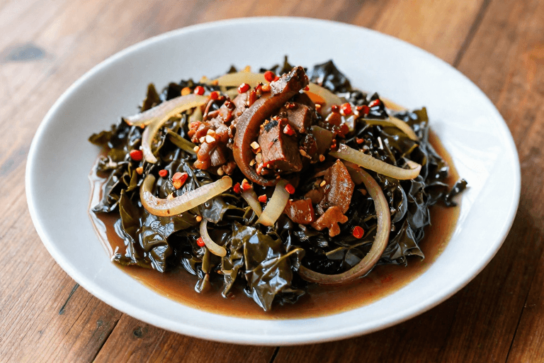 Southern Braised Collard Greens