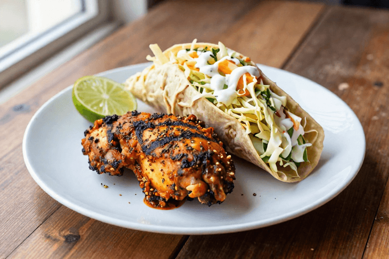 Jerk Chicken Wrap