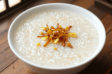 Congee with Ginger and Scallion