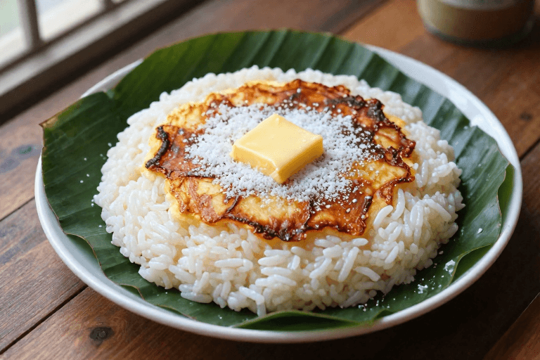 Bibingka Coconut Rice Cake