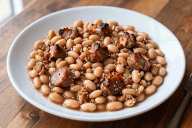 White Bean and Sausage Cassoulet