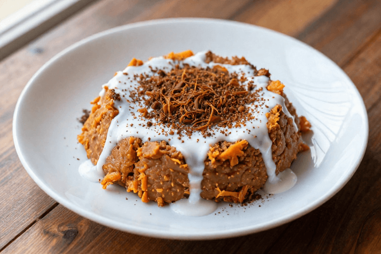 Caribbean Sweet Potato Pudding